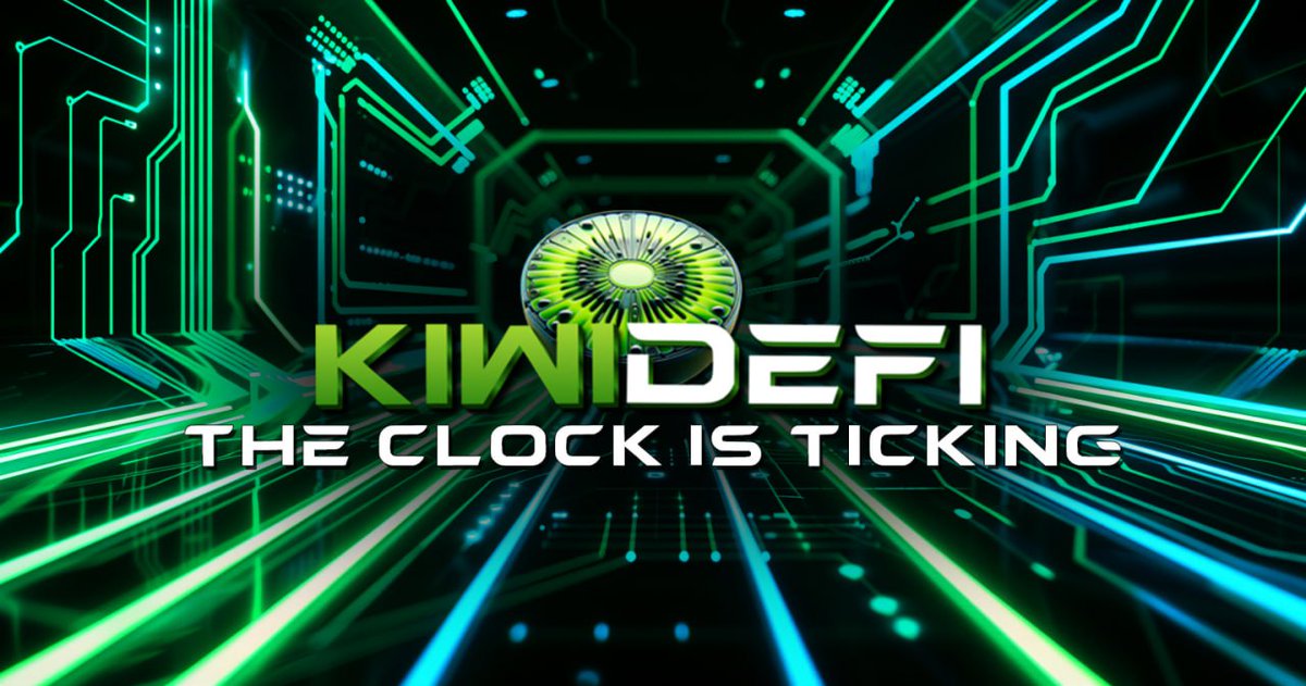 Time is running out as the launch draws near! $KIWI