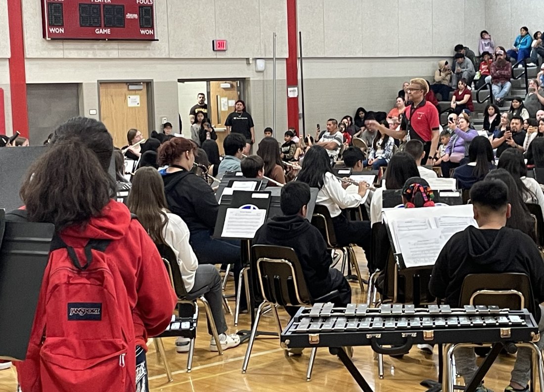 OPS_Norris's tweet photo. Bravo to our Redbird band and guitar students! What amazing music you all made last night!! #ItsARedbirdThing #OurRedbirdsCanPlay #GoRedbirds https://t.co/RhW627dGtp