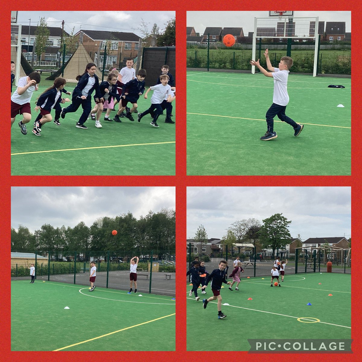 @Year4RobyPark Today in PE our aim was to develop power and technique when throwing for distance. Well done year 4!