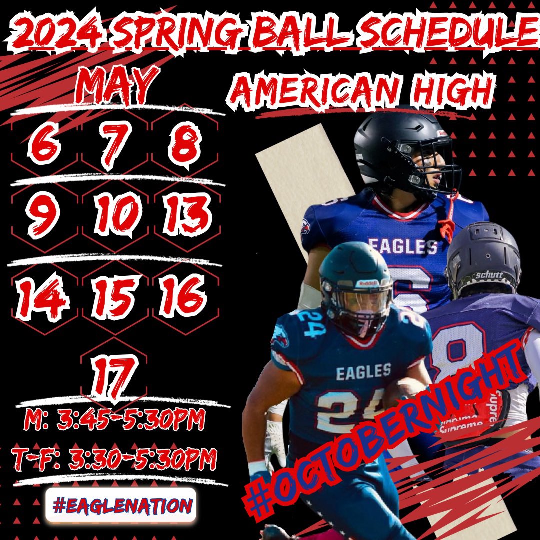 @DemarioWarren Hey coach! Come Out to American Hs in Fremont CA! We have entering seniors at nearly every position on both sides of the ball. They can play. Please DM so we can connect