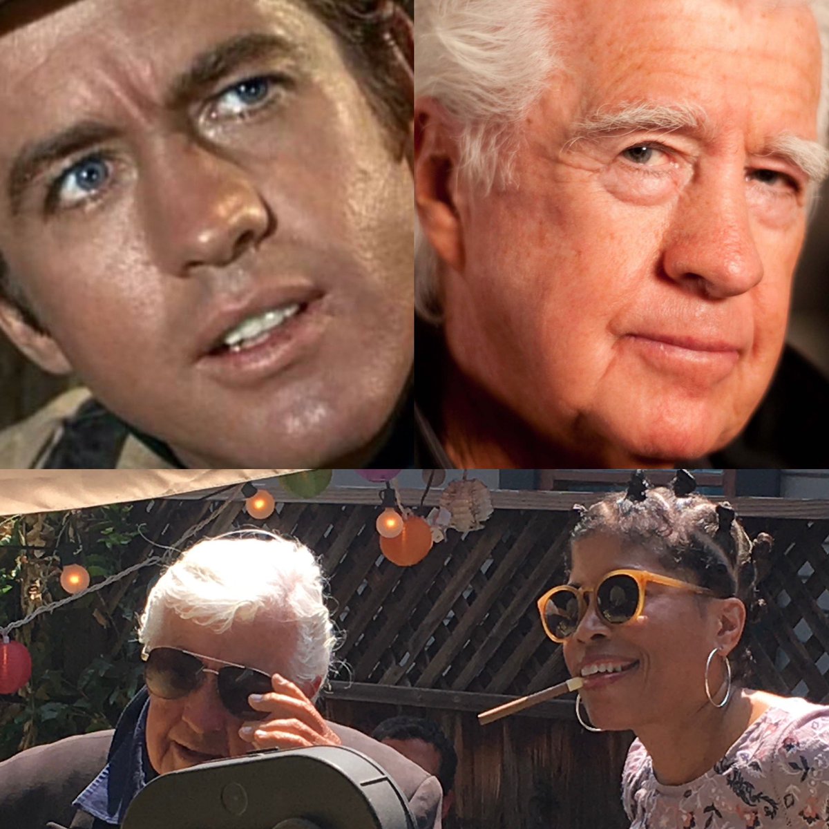 Dinkspeak's tweet image. #WaybackWednesday Acting workshop with a childhood crush😍Mr. Clu Gulager. 🎬 #CluGulager #classictvstars. #classictvandfilm #actingworkshops #actingclass
