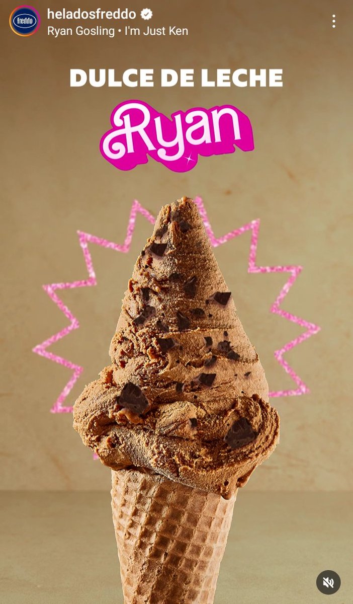 in a recent interview ryan spoke to an argentinian interviewer about an ice cream brand he loved while he was visiting and they just named a flavor after him 😭😭