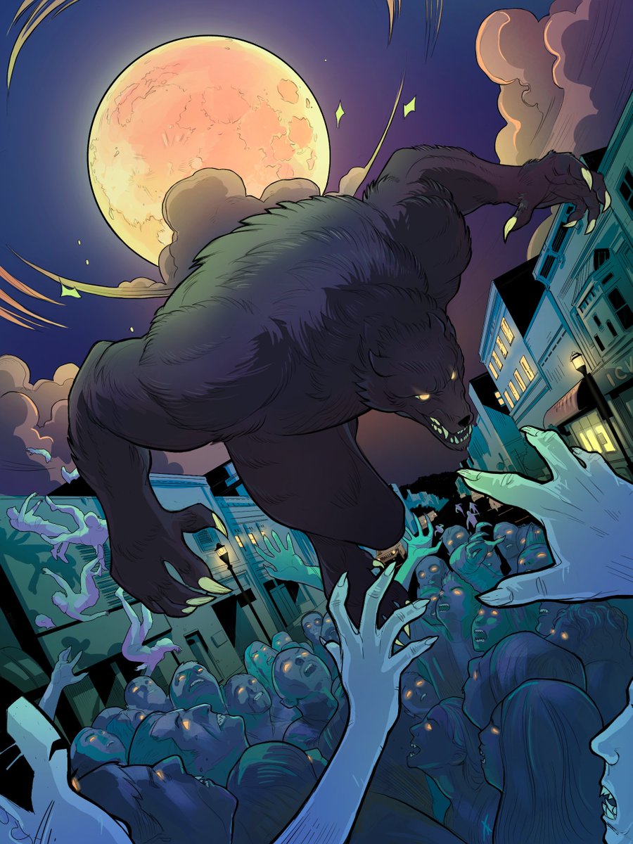 We are 50% funded on FundMyComic! Help make it happen for The Tome Of Reckoning 3! 

Some great tiers over there with original art available as well! 
  #comics #indiecomics #WerewolfWednesday