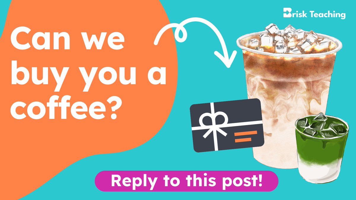 It's Teacher Appreciation Week, and we're here to shower you with the love and caffeine you deserve! ☕️ 📆 Reply with a GIF showing how you feel about the countdown to summer break! Whether it's a victory dance or a tearful plea for more time, let's celebrate together! 💃🏽 👉