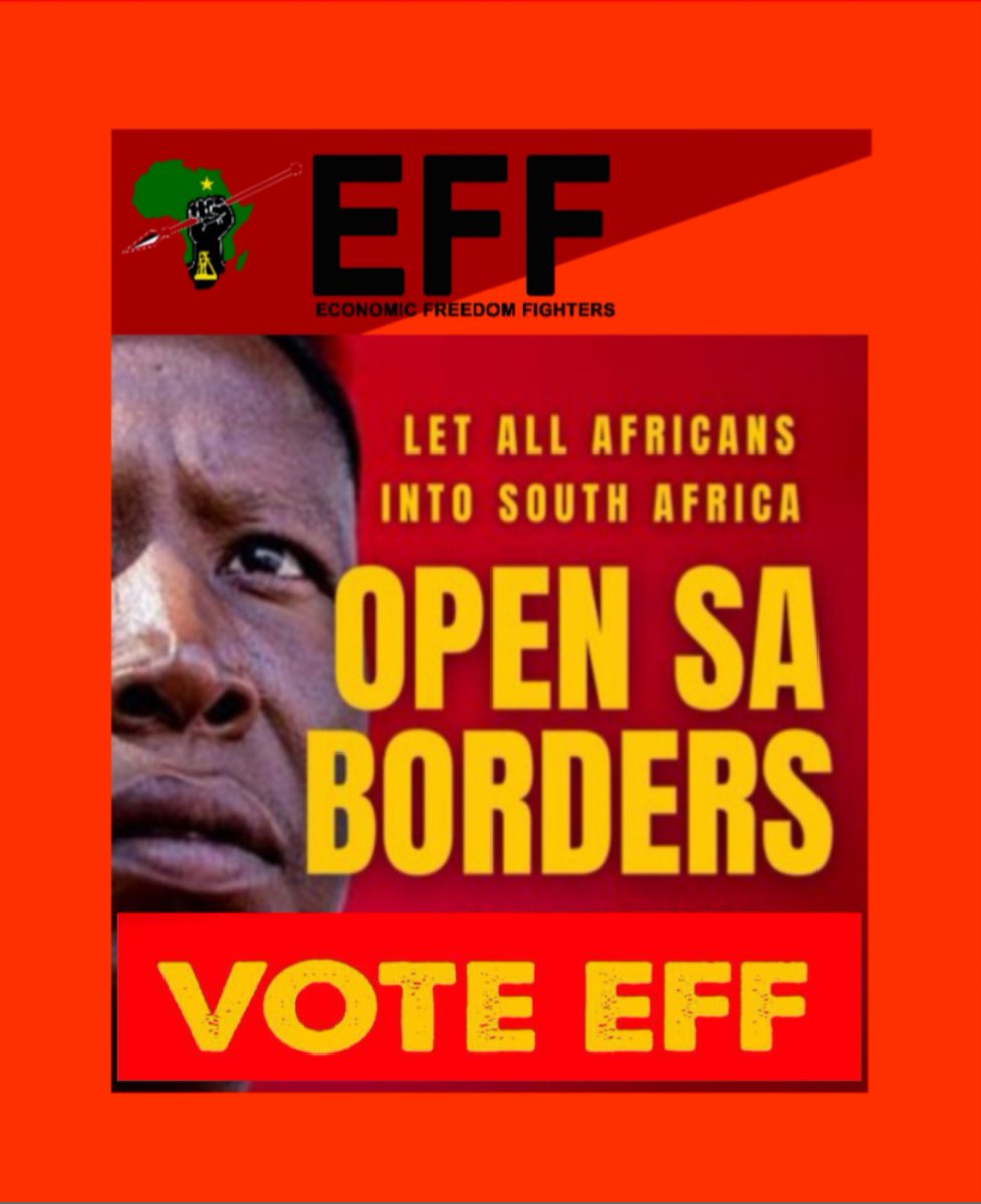 Why does the EFF keep telling illegal foreigners to come here to open illegal Spaza Shops in our Townships and to steals jobs from unemployed South Africans🇿🇦?

Why does the EFF hate South Africans🇿🇦? #Spaza4Locals
