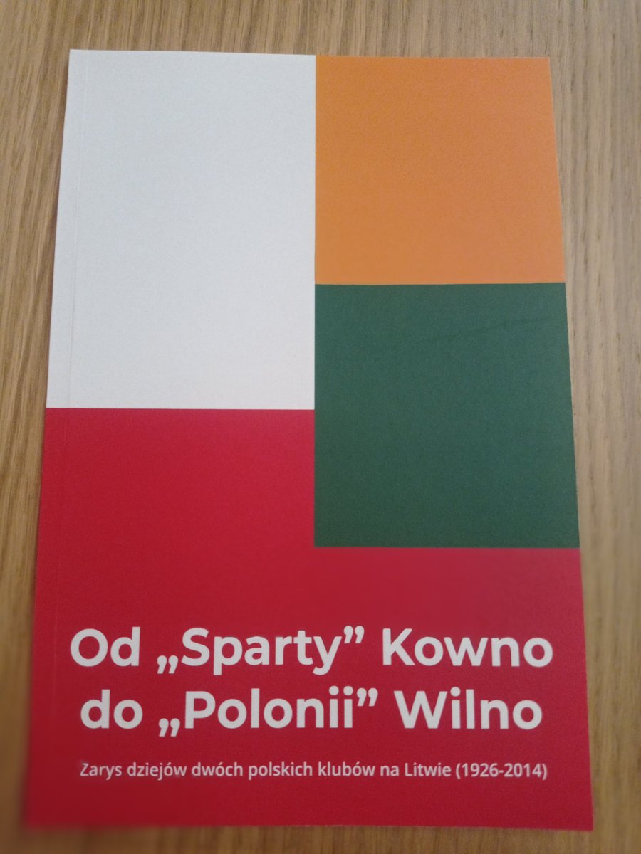Od autora, pana Roberta Trzaski, otrzymałem tę oto ponad 50-stronicową broszurę. Tematyka to działalność dwóch polskich klubów na Litwie. Zabieram się do lektury i szykuję recenzję, niebawem także konkurs w którym będziecie mogli wygrać egzemplarz poniższej broszury!