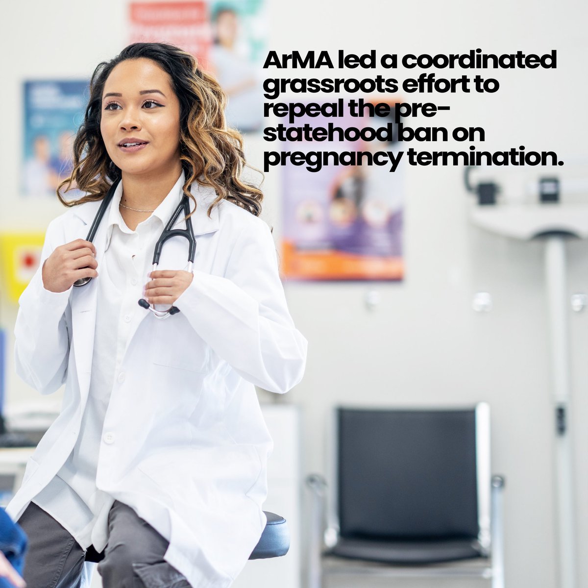 ArizonaMedicine's tweet photo. May is #WomensHealthMonth. We use this month as a timely reminder that women's health is best served when their care is tailored to their unique medical needs and concerns.
 
ArMA is dedicated to protecting women's health. Alongside more than 20 other healthcare organizations, ArMA led a coordinated grassroots effort to repeal the pre-statehood ban of pregnancy termination. Together, we sent over 55,000 letters in support of a repeal to legislators, and we were heard. While we celebrate this win, we keep an eye on the future, where challenges remain.
 
This Women's Health Month, we are grateful to those who join us in strengthening the communities we serve.