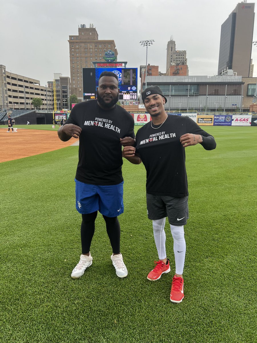 Twins Player Development (@twinsplayerdev) on Twitter photo Today, across the Minnesota <a href="/Twins/">Minnesota Twins</a> organization we are celebrating Mental Health Awareness day, as a part of the month-long movement in May.
All players, coaches, and staff at every affiliate from the Dominican Republic to Minnesota are wearing special “Powered by Mental Health” Today, across the Minnesota <a href="/Twins/">Minnesota Twins</a> organization we are celebrating Mental Health Awareness day, as a part of the month-long movement in May.
All players, coaches, and staff at every affiliate from the Dominican Republic to Minnesota are wearing special “Powered by Mental Health”