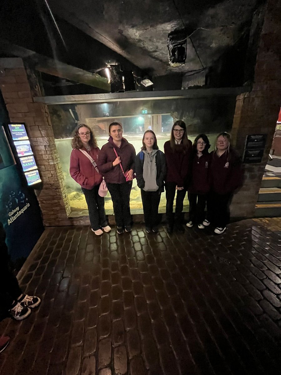 Some photos of our Leavy Centre students enjoying their trip to the Aquarium and Salthill today.