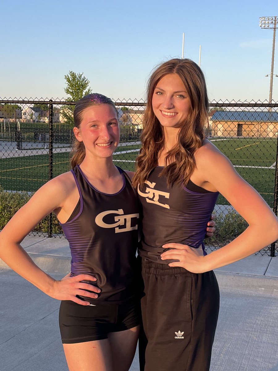 Congrats to the Jones sisters. Automatic qualifiers for State. Reese (TJ,LJ) and Keira (LJ)!