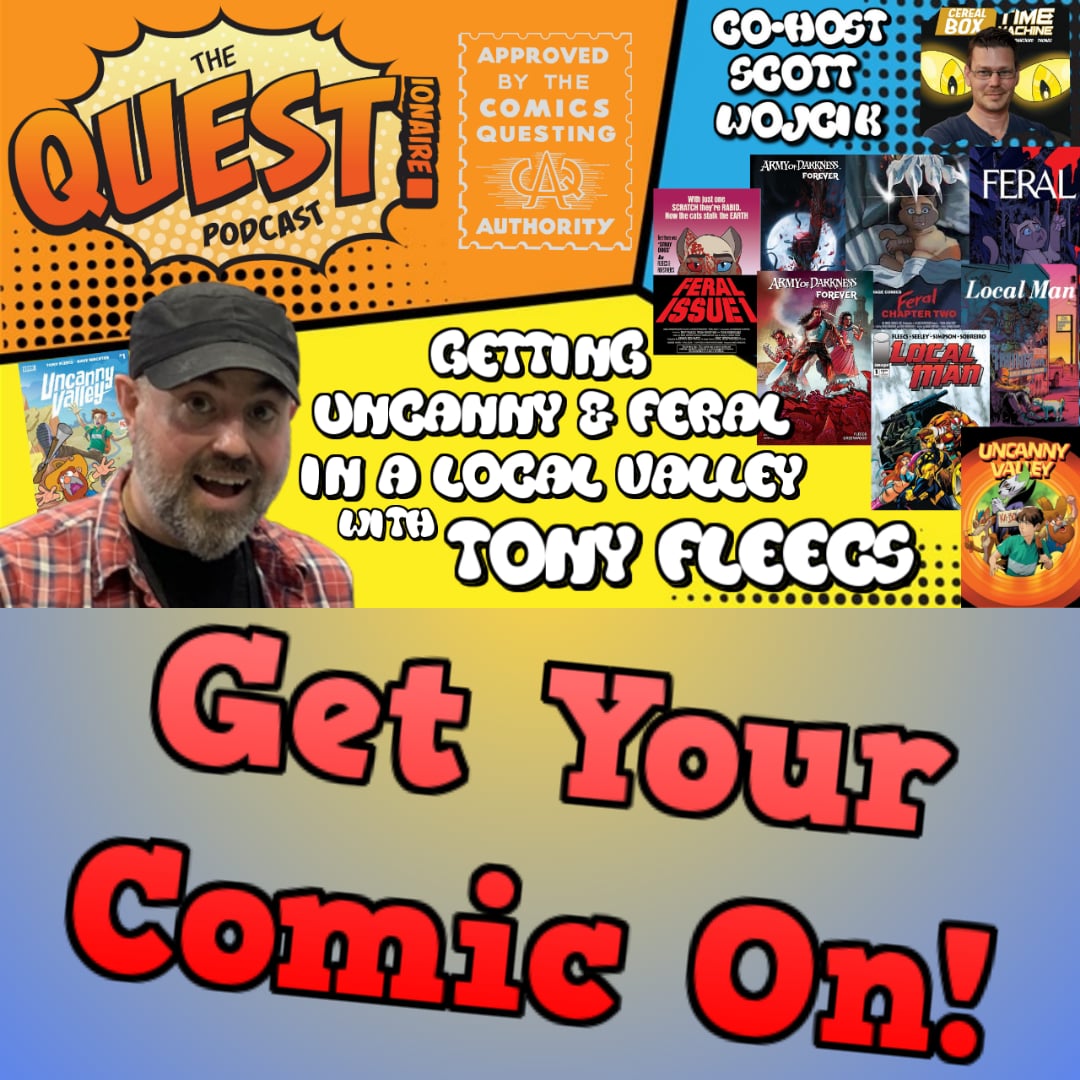 We've had @HackinTimSeeley on a #Quest. @TonyFleecs is appearing in another in just under an hour. A part of me feels like we need to get the #LocalMan crew all together for a #Quest soon if it can be arranged! Don't miss Tony's next #Quest at 4! youtu.be/h33_g4G7FSU?si…