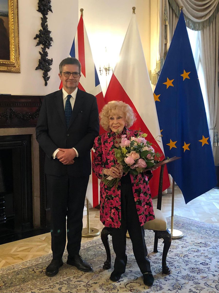 Wishing the extraordinary Irena Delmar a very Happy Birthday! Your profound contributions to the arts and the Polish community in the UK continue to inspire. It is always an honour to celebrate such an exceptional life filled with creativity, warmth, and service.