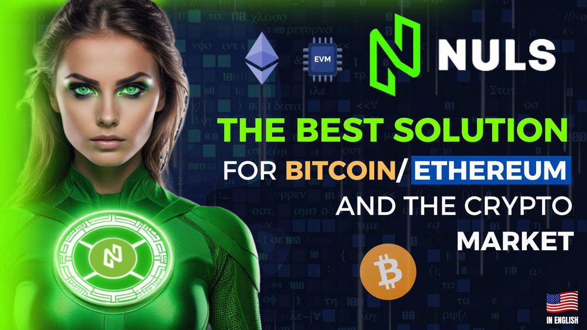#NULS ! the best solution for #BITCOIN | #ETHEREUM and all crypto market. 🌐💪 ⏯️Watch the video on Nuls' official YouTube channel: youtu.be/pBhdh3llGYg #crypto #nft #defi @binance #crosschain #evm #BitcoinLayer2 #brc20 #pocm #passiveincome @nulswap #naboxwallet #modular