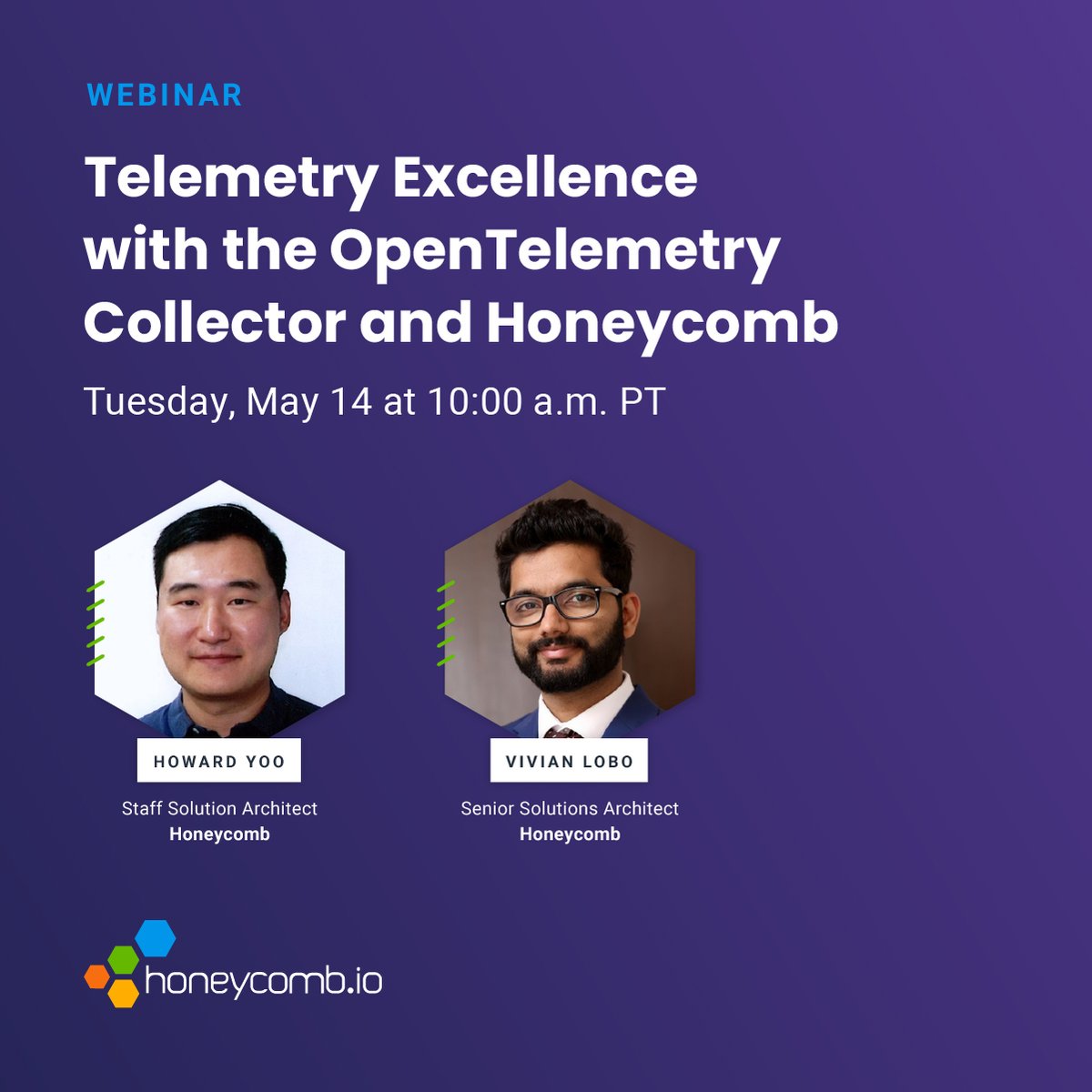In our 'Telemetry Excellence with the OpenTelemetry Collector & Honeycomb' workshop, you'll dive deep into the concept and basics of OpenTelemetry collector with experts Howard Yoo and Vivian Lobo. Learn more & register: info.honeycomb.io/telemetry-exce…