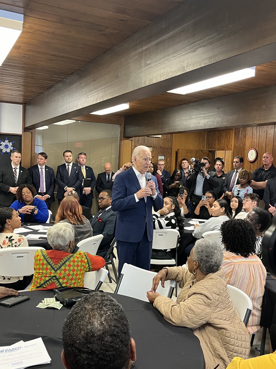 “I really think democracy is at stake, Biden says at a campaign event in Racine. Says he was asked during an interview today (CNN) if he thought Trump would accept the election results. “And I said he won’t.”