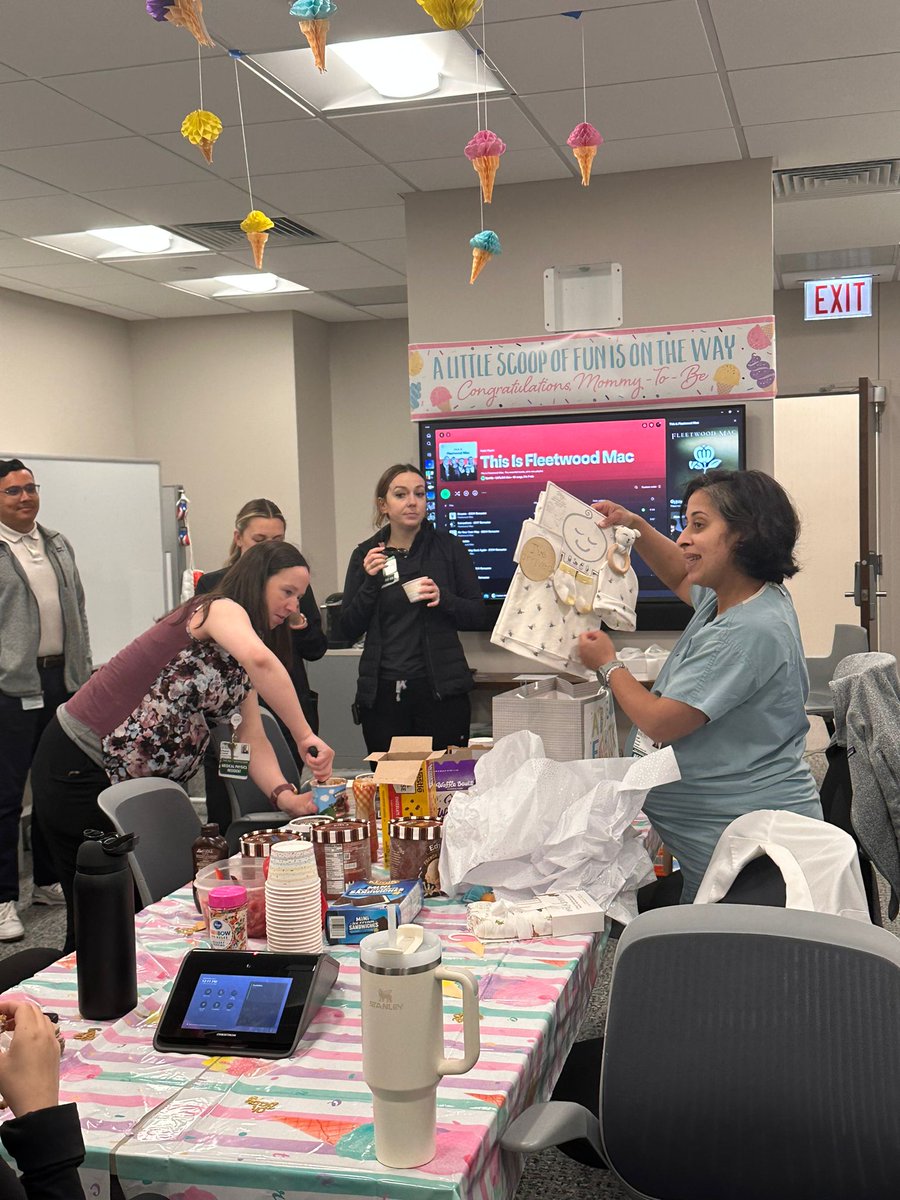 SOUMYAJIT ROY (@soum_roy_radonc) on Twitter photo Surprise #babyshower for <a href="/dsouzl/">Leah D'Souza, MD, MSc</a> at <a href="/RushRadOnc/">RUSH Radiation Oncology</a> in our resident room. We can't wait for the newest addition to our team and already have a sushi bet 😜 on the gender of the baby. 🎉 Congrats Leah!!! So excited for you!!!! <a href="/d_golden/">Dan Golden MD MHPE</a> <a href="/GauravMarwahaMD/">Gaurav Marwaha</a> <a href="/Omar__Azem/">Omar</a> <a href="/AdriannaECueto/">Adrianna E. Cueto-Márquez, MD</a> Surprise #babyshower for <a href="/dsouzl/">Leah D'Souza, MD, MSc</a> at <a href="/RushRadOnc/">RUSH Radiation Oncology</a> in our resident room. We can't wait for the newest addition to our team and already have a sushi bet 😜 on the gender of the baby. 🎉 Congrats Leah!!! So excited for you!!!! <a href="/d_golden/">Dan Golden MD MHPE</a> <a href="/GauravMarwahaMD/">Gaurav Marwaha</a> <a href="/Omar__Azem/">Omar</a> <a href="/AdriannaECueto/">Adrianna E. Cueto-Márquez, MD</a>