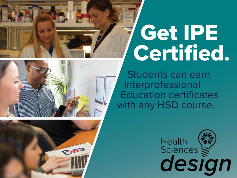 Health Sciences Design Core Courses are 3 credits and students also receive a CTiPH certificate. They are open to any on campus UA student interested in exploring human-centered approaches to meeting health care needs. With foundational curriculum centered in design thinking ex