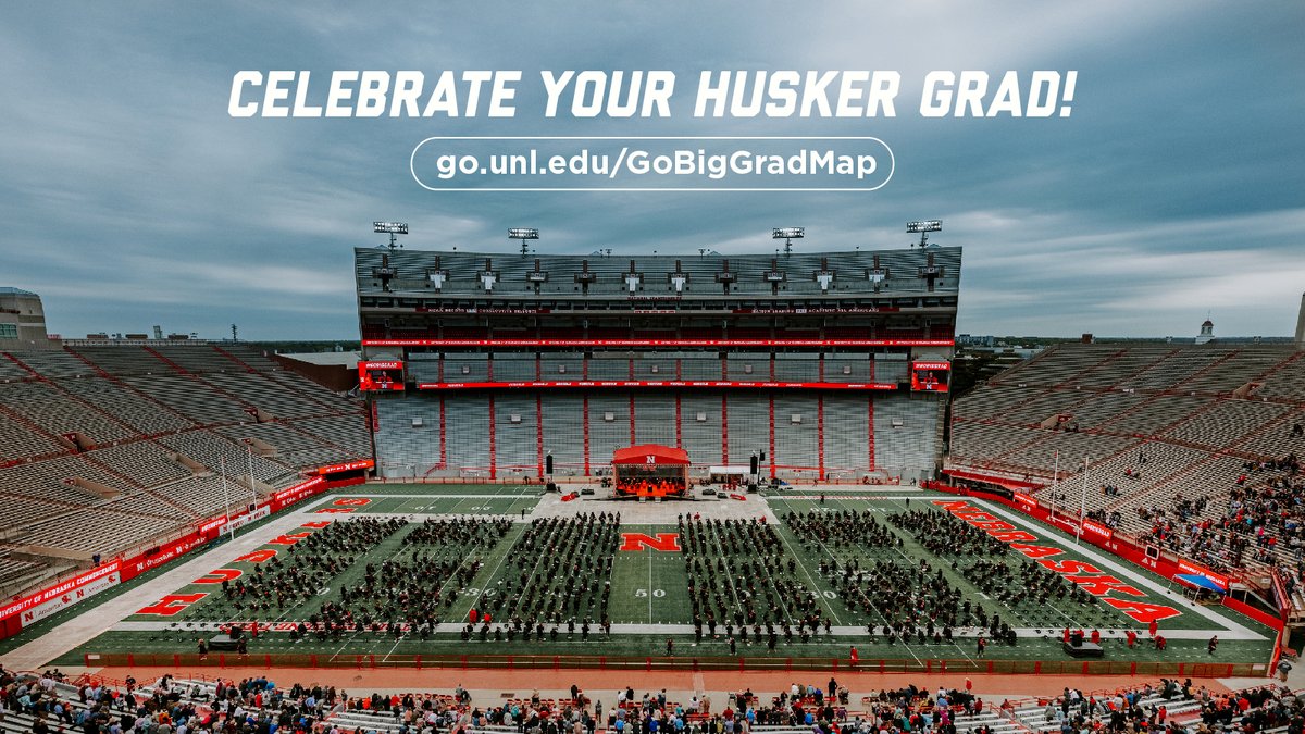 Excited to celebrate our 2024 graduates at commencement ceremonies next week! If you can't make it in person—or just want another way to shout out your graduate—you can share your congrats on our interactive globe here ›› go.unl.edu/GoBigGradMap