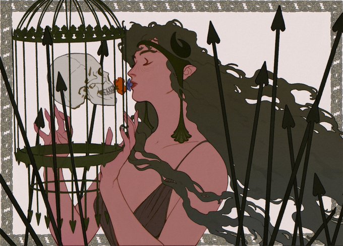 「cage」 illustration images(Latest)
