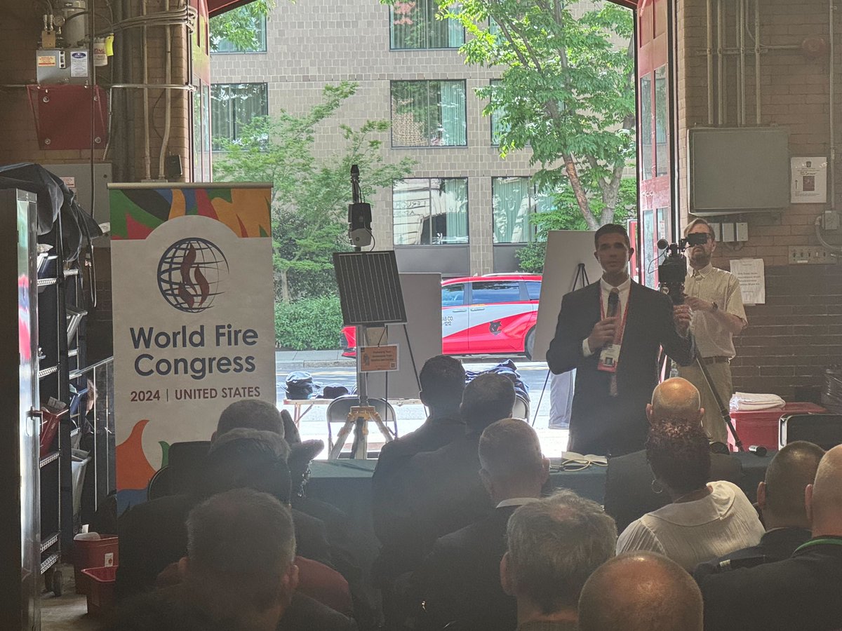 Learn more about what FSRI Director of Research Gavin Horn shared about our PPE research during today's #WorldFC24 Innovative Technology special session by taking our free online training course: training.fsri.org/course/110/ppe… #FirefighterHealth #PPE