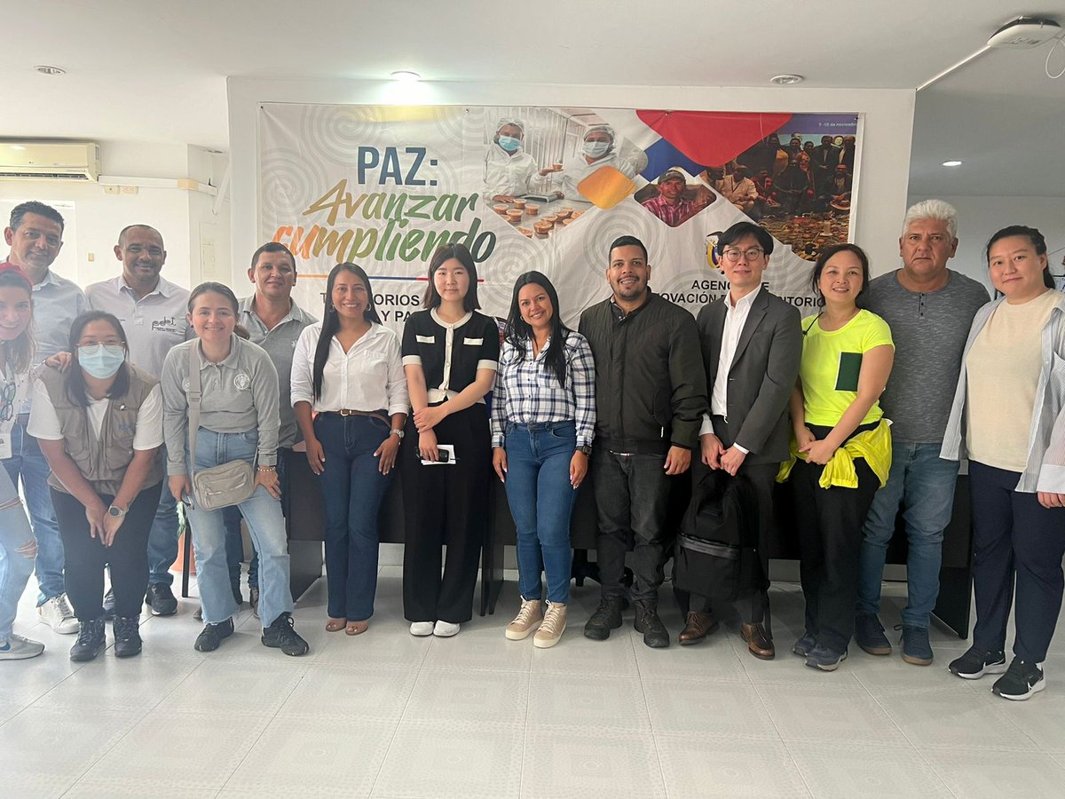 Reunión Articulación ART PUTUMAYO, ADR, FAO y delegación Koreana KOICA, para movilización de iniciativas PATR PDET en los 9 municipios. 
@RenovacionCo @ADR_Colombia @KOICACOLOMBIA @FAO_Colombia