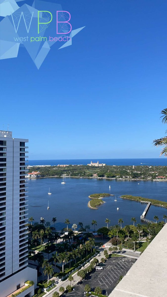 Good morning from beautiful West Palm Beach FL ☺️🌴☀️