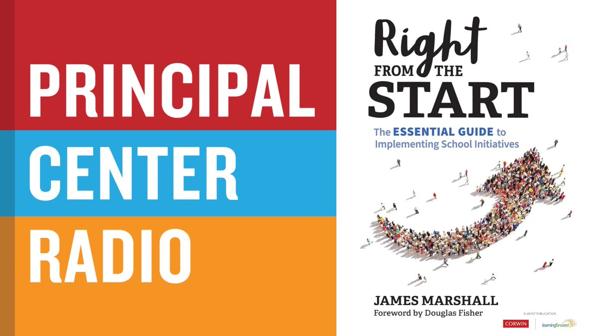 New this week on Principal Center Radio: James Marshall joins Justin Baeder to discuss his new book Right From the Start: The Essential Guide to Implementing School Initiatives
principalcenter.com/jim-marshall-r…