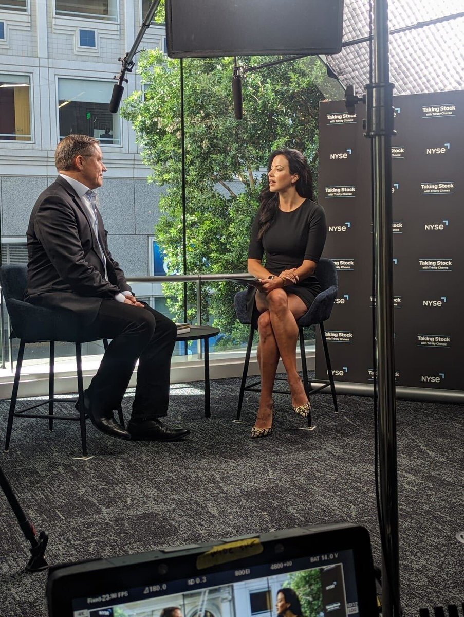 HackerOne CEO @martenmickos chats with @trinitychavez and the @NYSE here at #RSA2024 about the challenges facing CISO’s and the value of human-led security as AI expands faster than ever before! Learn more: bit.ly/3TW6Okk