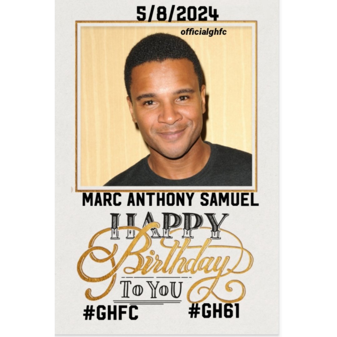 Please join the @officialghfc and wish @marcasart A Very Happy Birthday!  #felixdubois
#birthdayboy #celebration #birthdaycake  #birthdaywishes #generalhospital #officialghfc #teamghfc #ghfc #soapopera #ghbaby #prospectstudios #generalhospitalcast #gh60
Pls rt