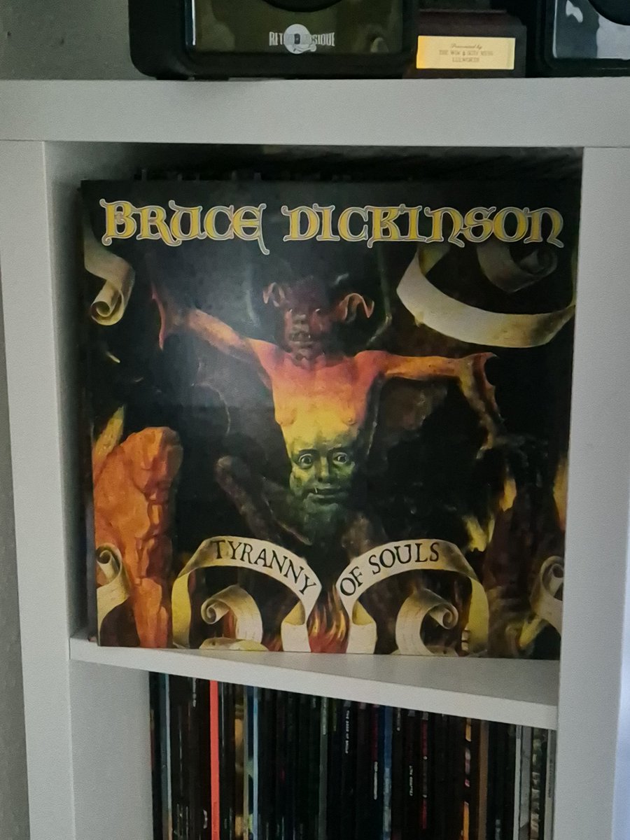 Some Bruce Dickonsom tonight while working on a significant event analysis. I wish one of the tracks was I can see clearly now. 🤣