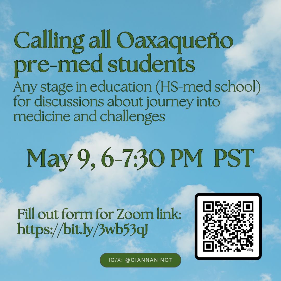 Our communities face increased challenges from lateral discrimination within the Latino community and language barriers, speaking Indigenous languages/dialectos. With the current SCOTUS decision I'm determined to make sure you have the support to make it to medical school/fields.