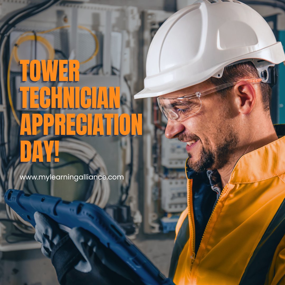 Learng_Alliance's tweet photo. It's Tower Technician Appreciation Day! Today, we honor the hard work, dedication, and expertise of tower technicians who keep our networks connected. Thank you for all! #TowerTechAppreciationDay #NetworkHeroes #TelecomIndustry #LACinspires #ShapingFutures
https://t.co/KN5ehQO8s9 https://t.co/BMAn4ZGK8D