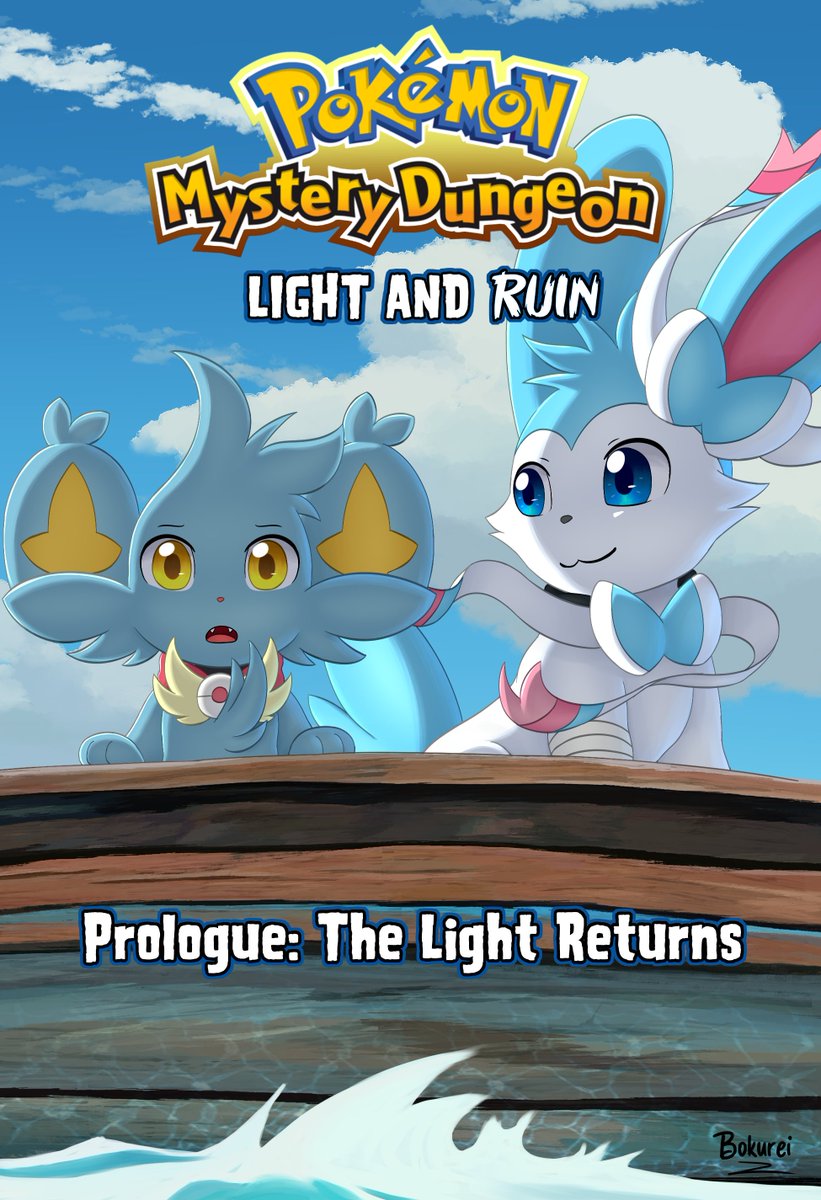 Prologue Cover cage for my PMD comic!