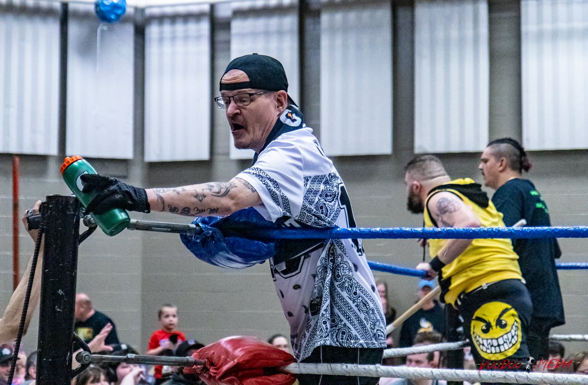 The Coach's Contingent (@MainesRealDeal and Samuel Matthews w/ Coach Beavis in tow) making their way to the ring. @LetsWrestle207 #ThePressureIsOn - 5/4/24 #indiewrestling #limitlesswrestling #wrestlingphotography