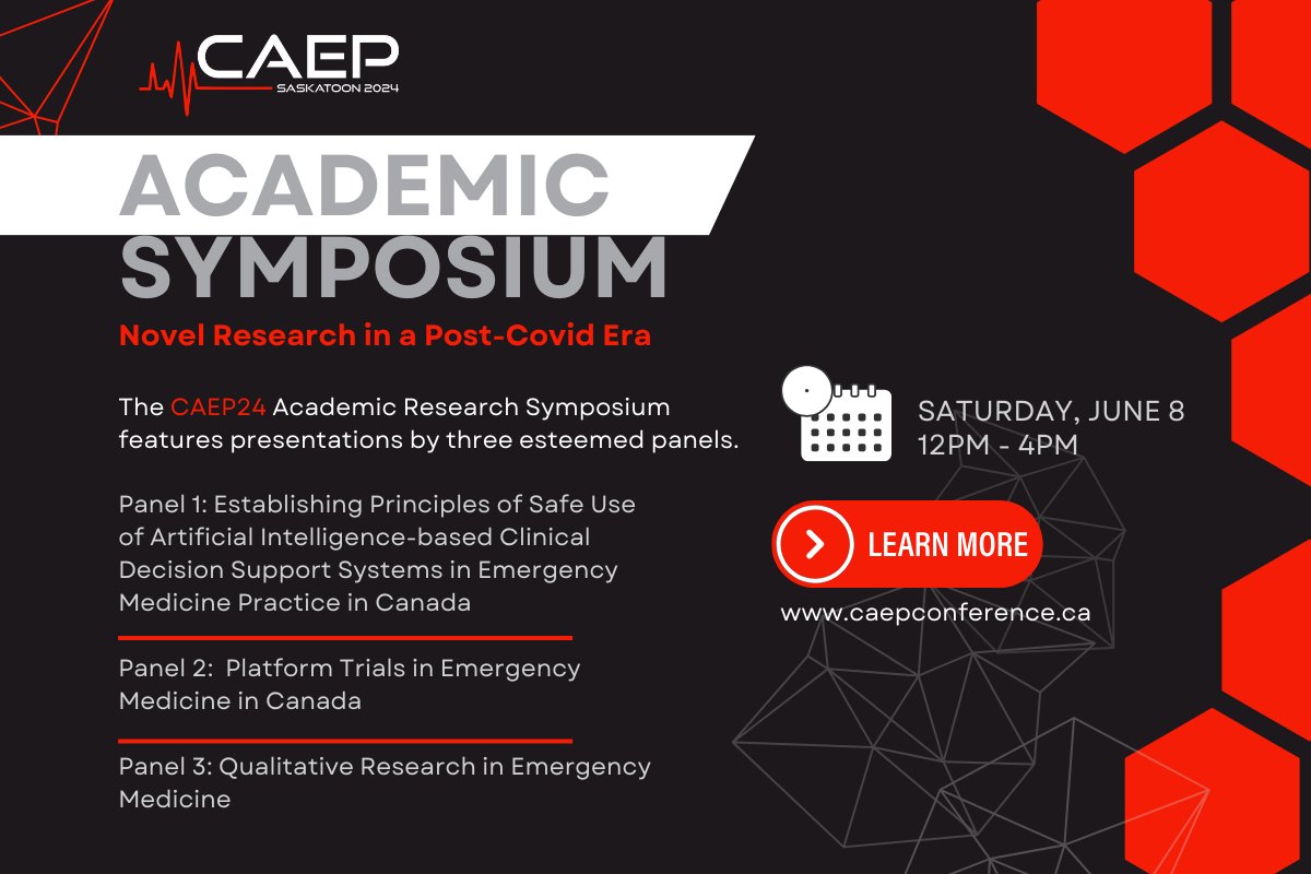Have you registered for the Academic Symposium yet? It is going to be a good one! caepconference.ca/academic-sympo…