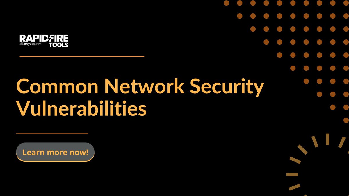 Does your business know how to navigate the digital landscape safely? Discover the must-know fundamentals of network vulnerability and the strategies to withstand the ever-evolving #cybersecurity threats. 🛡️ Find out more in our latest blog! bit.ly/3QiZeyc