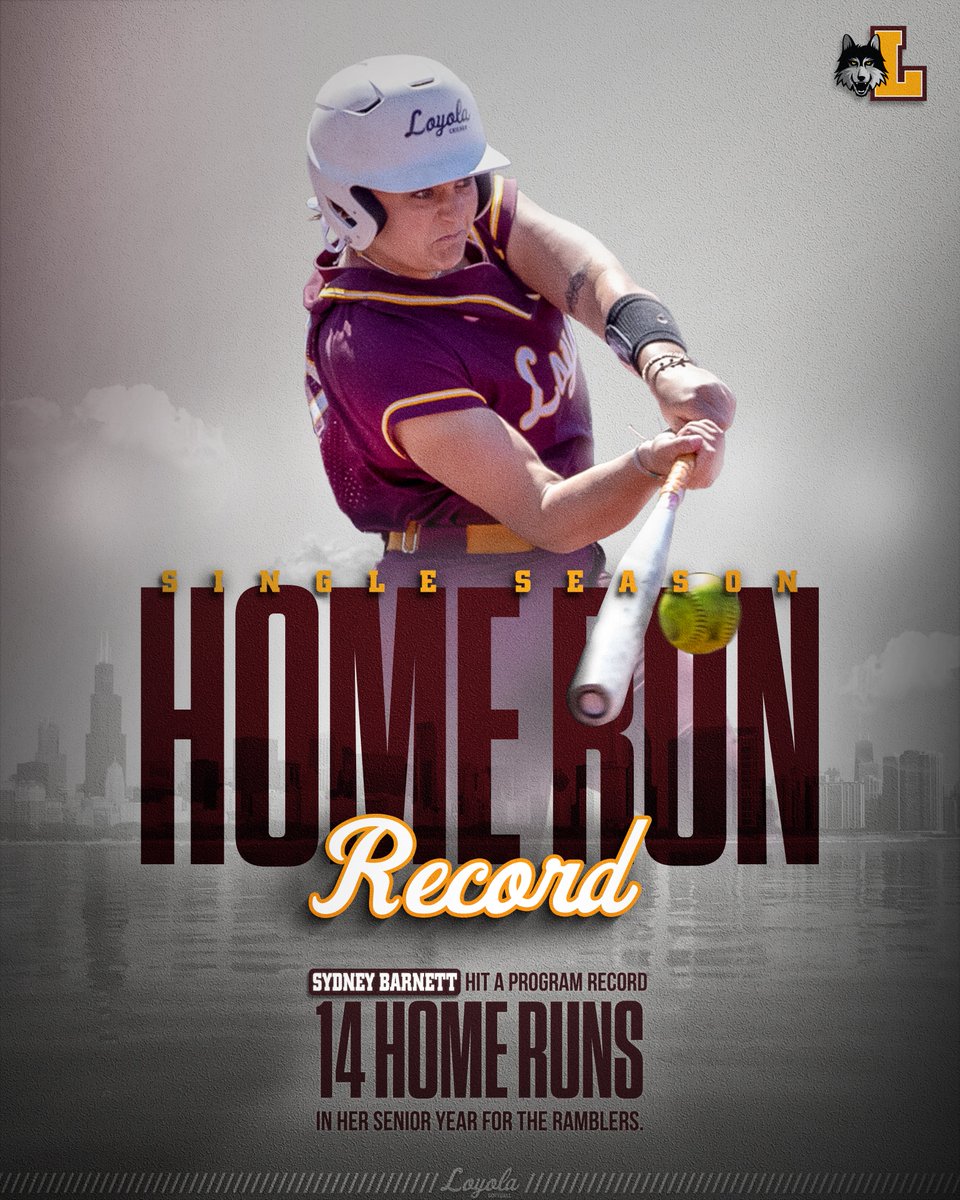 #𝟏 in our hearts, #𝟏 in the record books 💥

Barnett becomes the single-season record holder with her 𝟏𝟒𝐭𝐡 home run of the year!