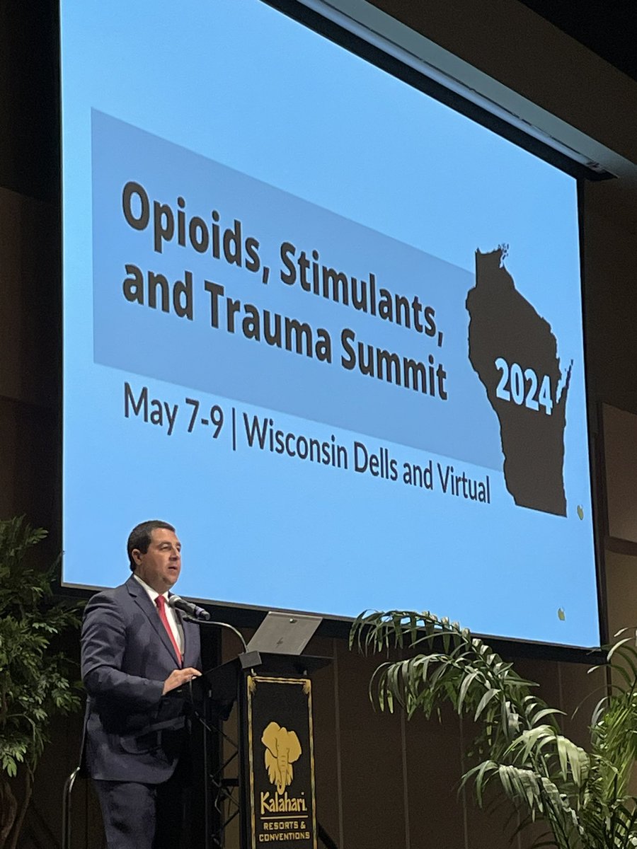 At the 6th annual @DHSWI Opioids, Stimulants, and Trauma Summit AG Kaul shared how @WisDOJ is working tirelessly to hold opioid manufacturers accountable and collaborating to use settlement funds to support #Wisconsin in the fight against the #opioids public health #crisis.