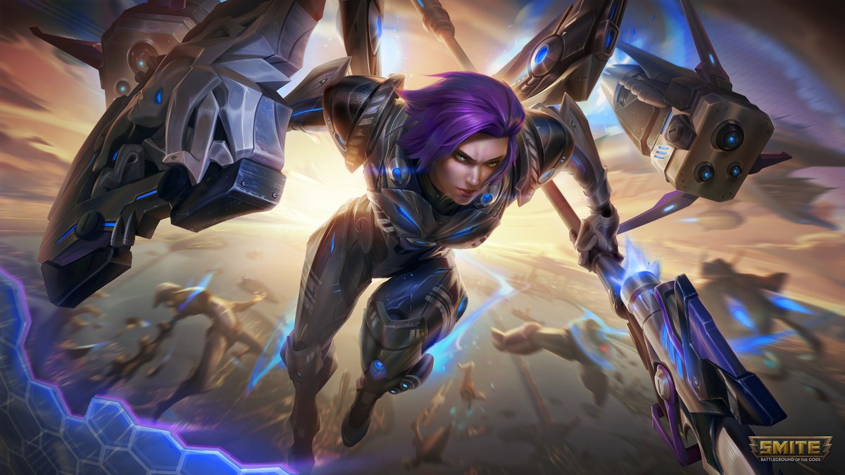 It's time to venture to universes beyond! Iron Fang Anhur and Steel Sentry  Athena conquer the stars in the Galactic Frontier Cross-Gen Pass!, image size:1200x675