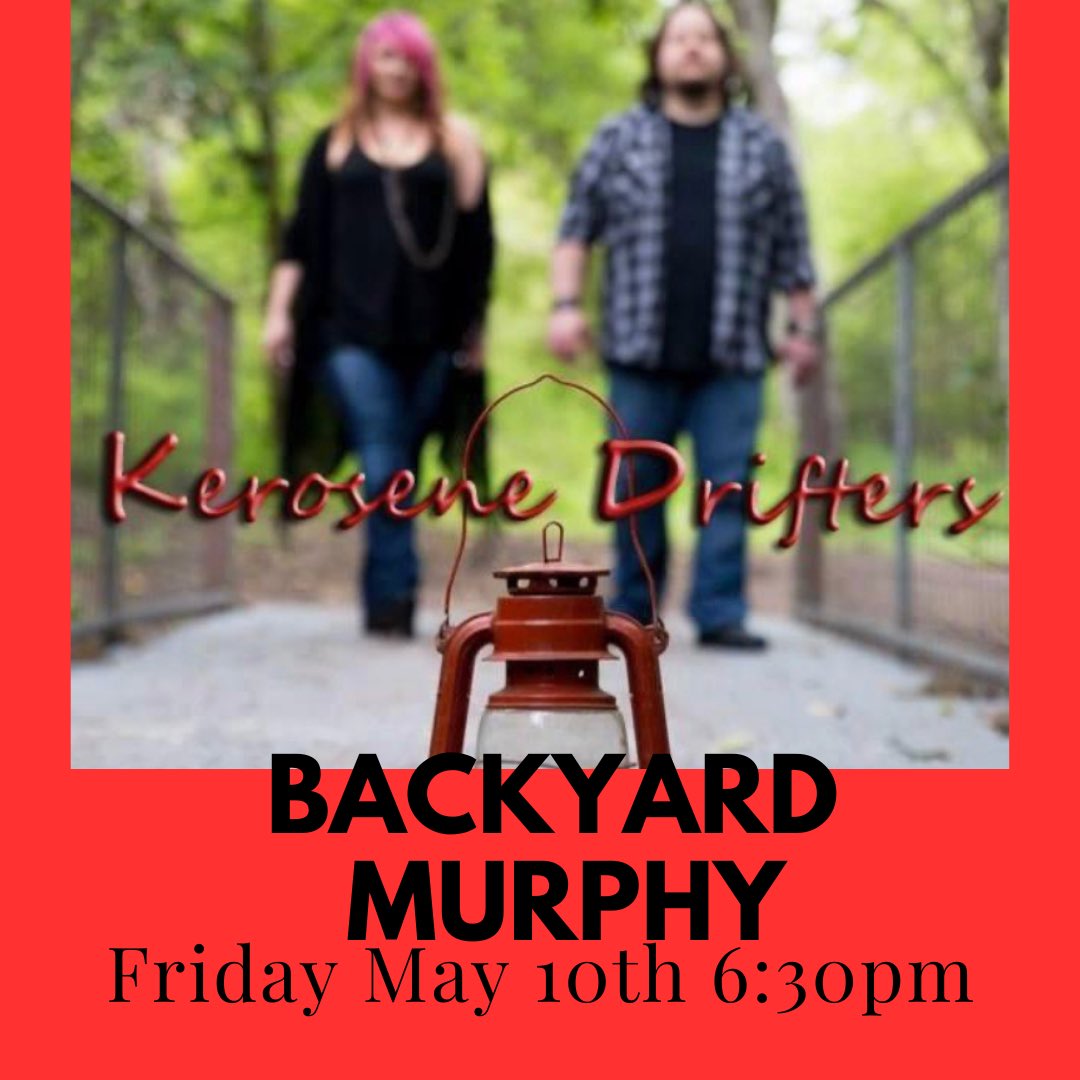 Join us this Friday at the award-winning, family-friendly @backyardmurphy for some fantastic food, delicious drinks and Live Music by the KD Duo!
#kerosenedrifters #drifterrock #murphy #texas #texasmusic