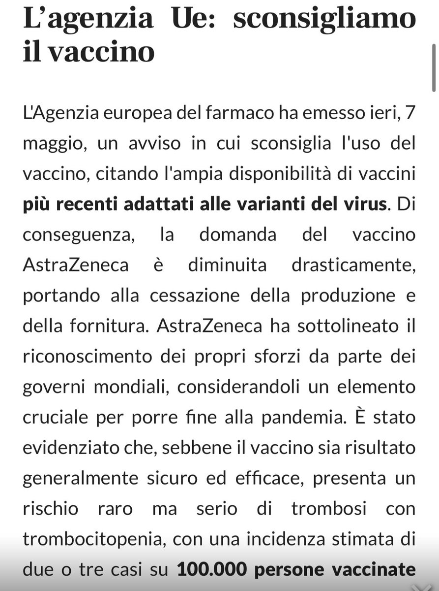 Non vorrei parlare anche dei business correlati ad ogni modo su # Milano Finanza