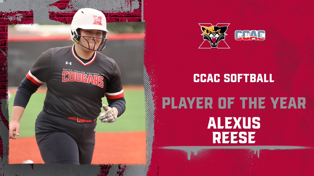 SXU Athletics (@sxuathletics) on Twitter photo Congrats to Alexus Reese from <a href="/SXUsoftball/">SXU Softball</a> on being named the CCAC Player of the Year! #GoCougs🐾🥎 #WeAreSXU Congrats to Alexus Reese from <a href="/SXUsoftball/">SXU Softball</a> on being named the CCAC Player of the Year! #GoCougs🐾🥎 #WeAreSXU