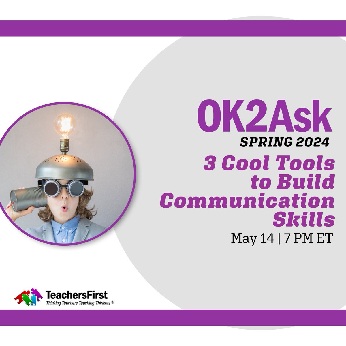 Learn how to use three innovative tech tools to enhance your students’ communication skills in various contexts and formats and explore how these tools can foster collaboration and critical thinking at a free virtual workshop on May 14. Register now: bit.ly/3vPS0uj