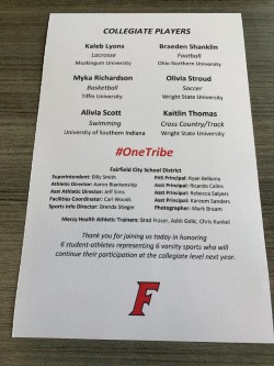 Congratulations to our Six Spring Athletic Signees! A special group of student-athletes. Great to honor them today! #FairfieldPride #OneTribe