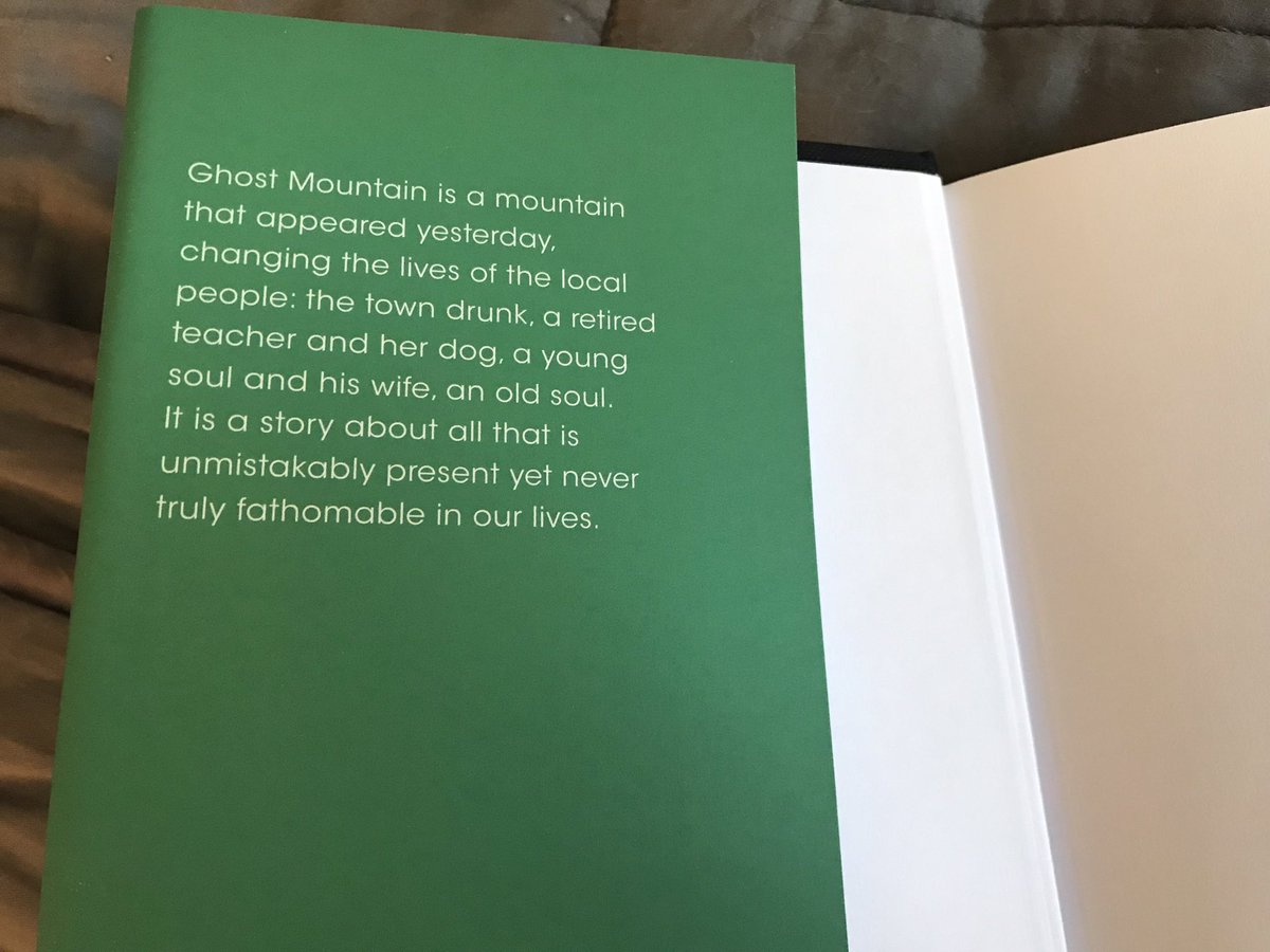 More fabulous #BookPost today! #GhostMountain by @MumblinDeafRo from @Ofmooseandmen has arrived! It sounds fantastic!

Take note, #CatChatBookClub @MillieMall!