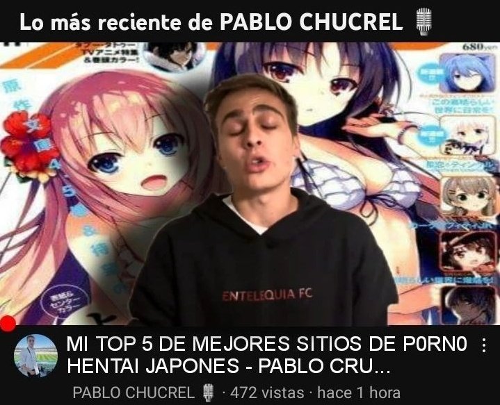 teniendo a tantos chicos viendo y lo mismo sube esto,que vergüenza @pablochucrel_99