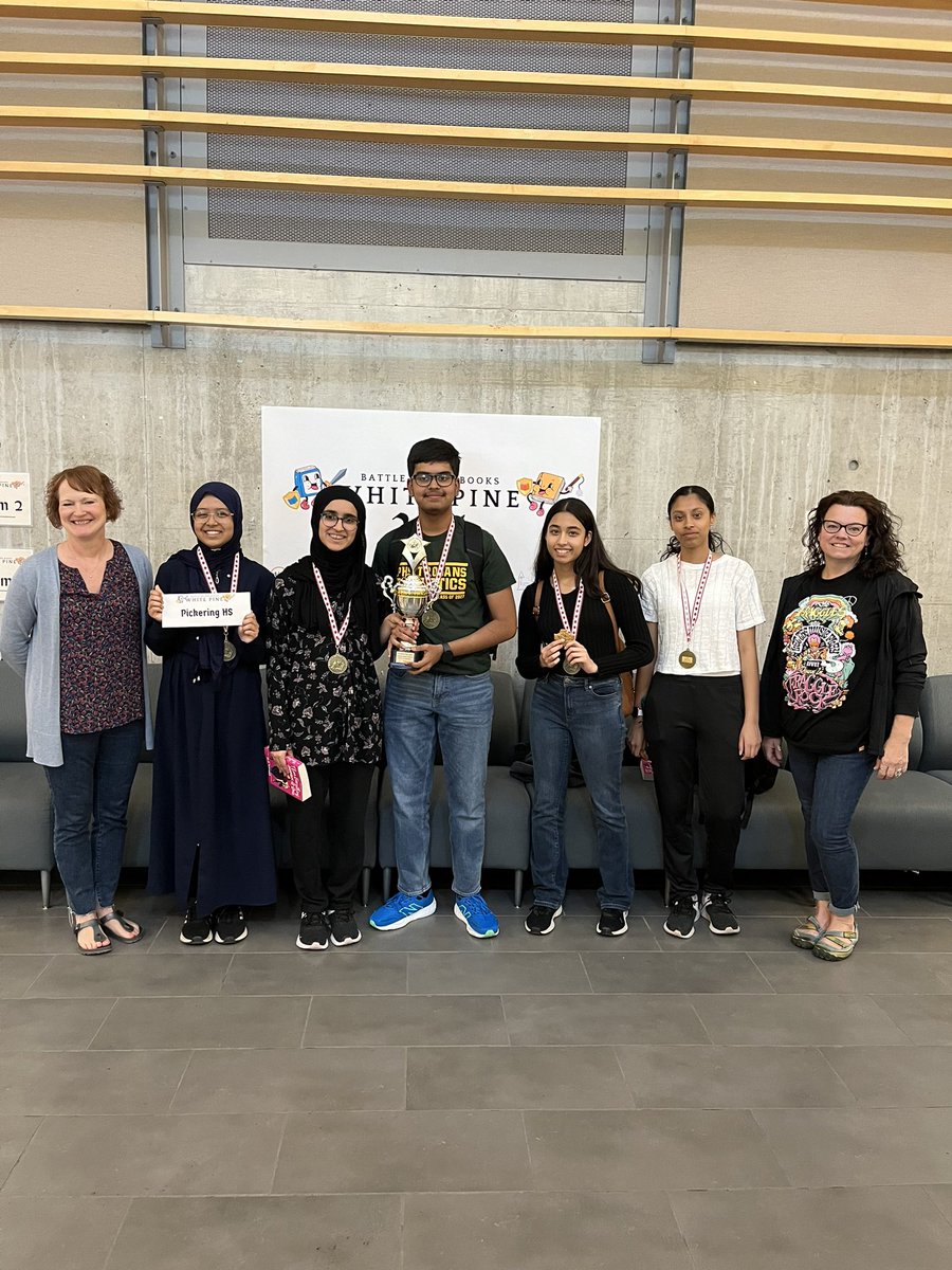 DDSB Innovative Education - Libraries (@ddsblibraries) on Twitter photo Battle of the books white pine was a fun filled day for our teams of secondary students! All of our teams did a great job. Congratulations to Pickering High who won First place, McLaughlin High who won second and Pickering High that also won third place! Battle of the books white pine was a fun filled day for our teams of secondary students! All of our teams did a great job. Congratulations to Pickering High who won First place, McLaughlin High who won second and Pickering High that also won third place!