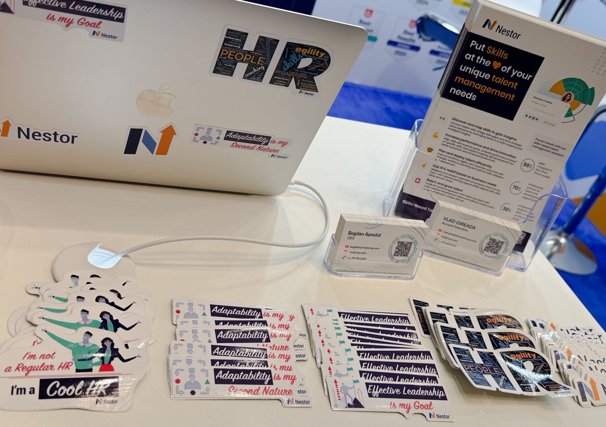 Let's have some fun, #unleashamerica! 🤩 If you could choose one superpower from our stickers, which would it be and why? 🦸🏻 Unleash your imagination with Nestor at booth 482 and let's explore the endless possibilities together!
#HRTech #Leadership