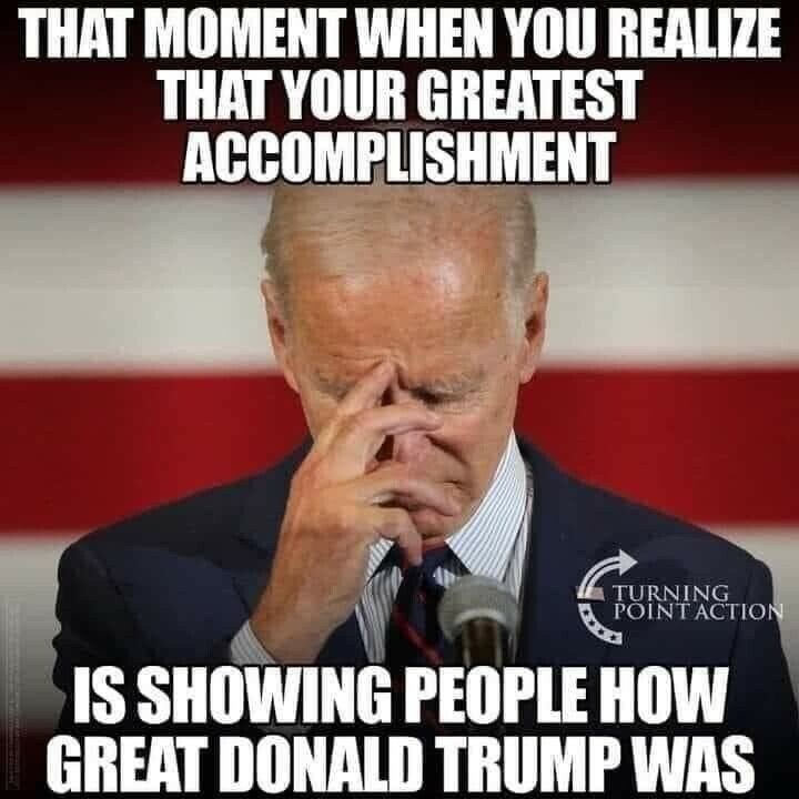 Biden's greatest accomplishment 💯💯💯 @MassholeJay @misfitnici @1109Patricia @SirFlyzalot @KevinGills13 @RDog861 @thandar324 @3030bubba @45mx_7 @MoroniusE @nicoletamb1224 @1Nicdar @bdonesem @jncojok3 @MaxMalePro @Gen_X420 @MHM5962 @TJDOGMANR2 @CasanovaX8X @TwinsBus…