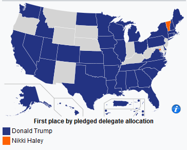 Still very funny Haley stopped Trump from sweeping the primaries by a single state